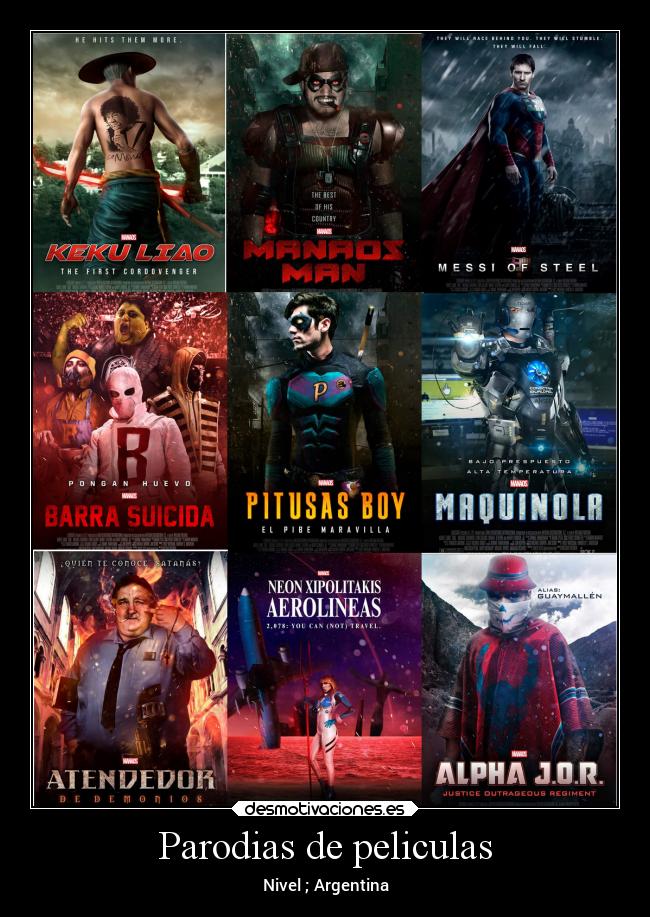 Parodias de peliculas - 