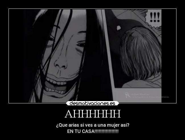 AHHHHHH - ¿Que arias si ves a una mujer asi?
EN TU CASA!!!!!!!!!!!!!!!!!