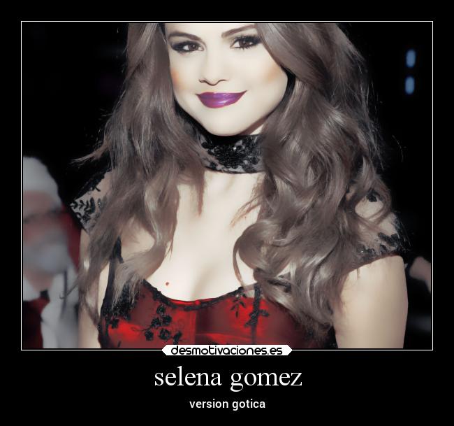 carteles mujer famosa gotica desmotivaciones