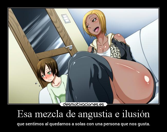 carteles mujer felicidad vida anime raptorhunters harukaze manga belleza desmotivaciones