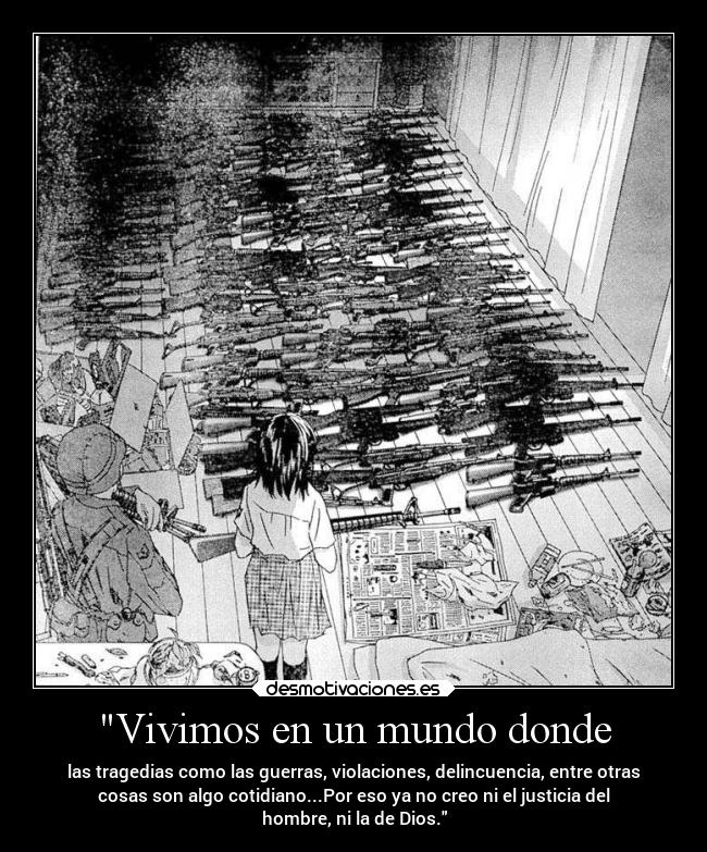 Vivimos en un mundo donde - 