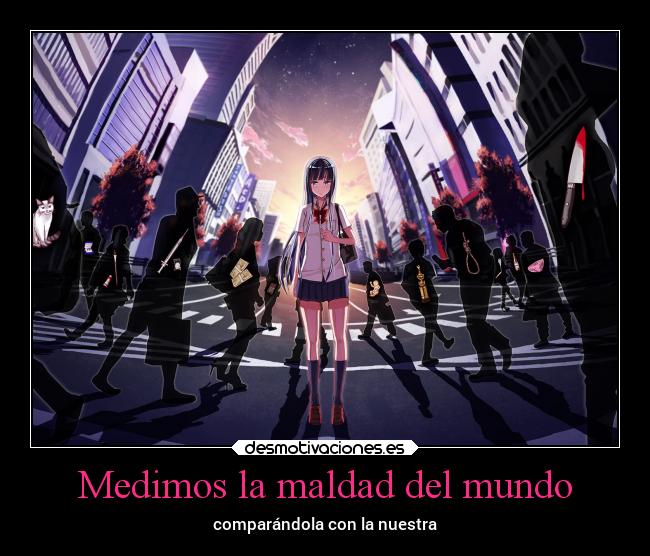 Medimos la maldad del mundo - comparándola con la nuestra