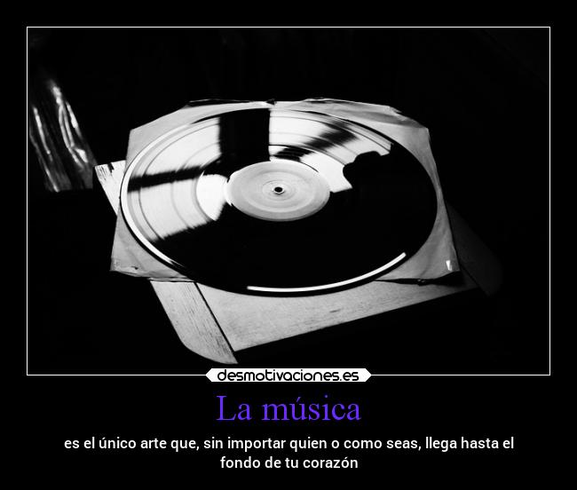La música -