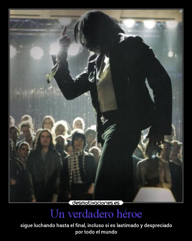 carteles pensamientos heroe coraje orgullo desmotivaciones