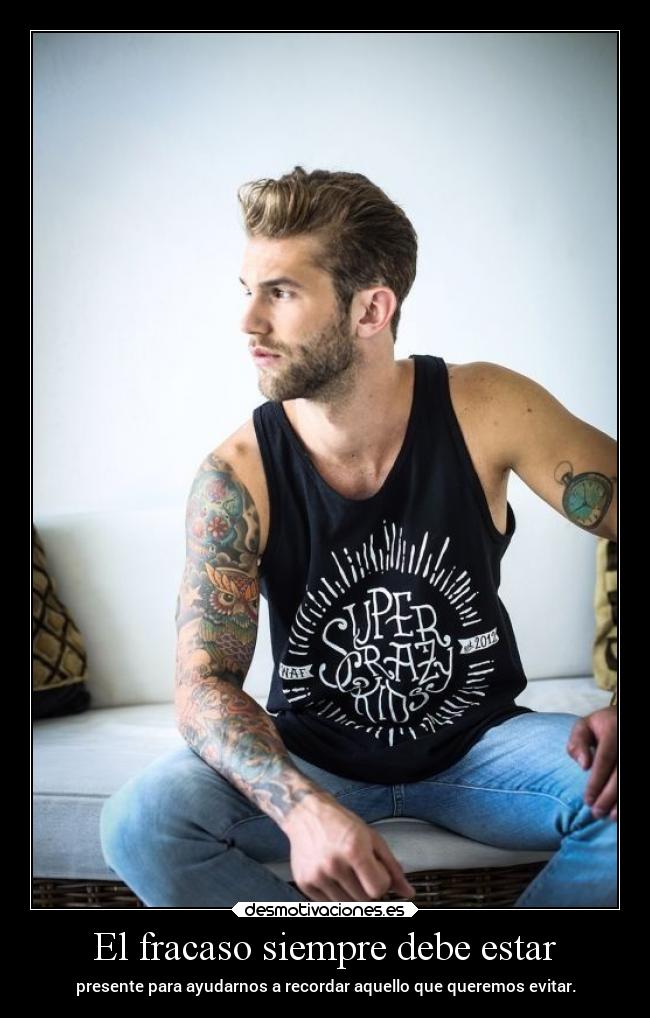 El fracaso siempre debe estar -