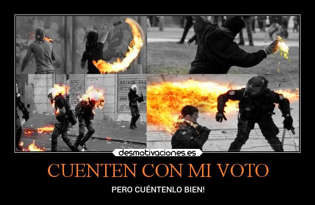 CUENTEN CON MI VOTO -