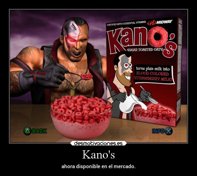 Kanos - ahora disponible en el mercado.