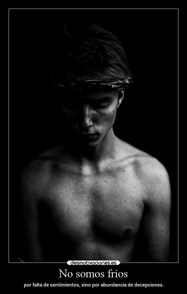 No somos fríos -