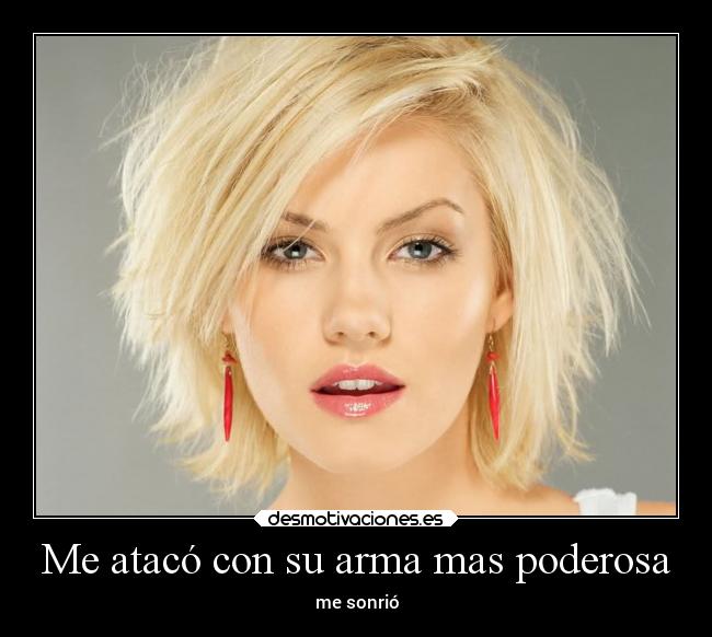 carteles sentimientos sonrisa mujer desmotivaciones