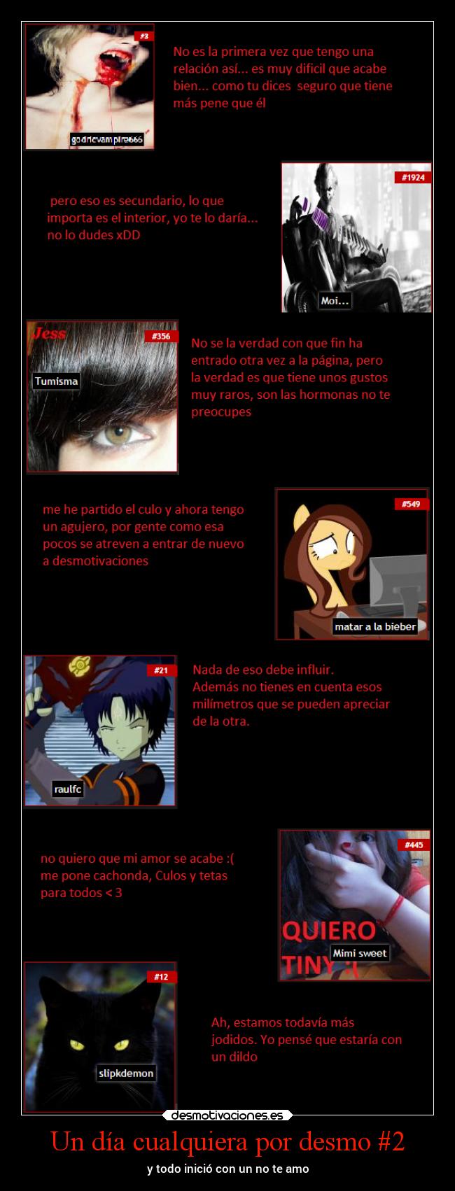 Un día cualquiera por desmo #2 -