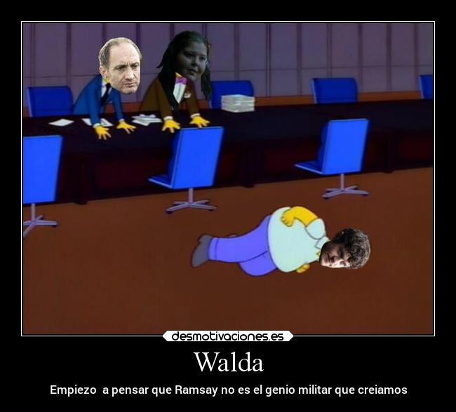 carteles simpsons roose walda ramsey bolton desmotivaciones