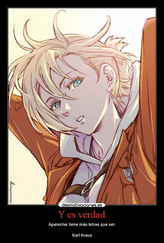 carteles sociedad criticas anime frases nieveagnes style shingekinokyojin projectd soyunidiotatm annie leonha desmotivaciones