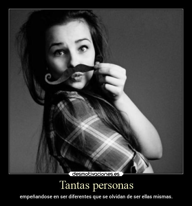 Tantas personas -
