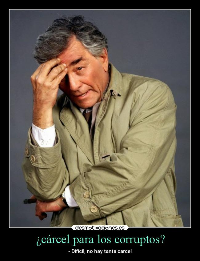 ¿cárcel para los corruptos? -