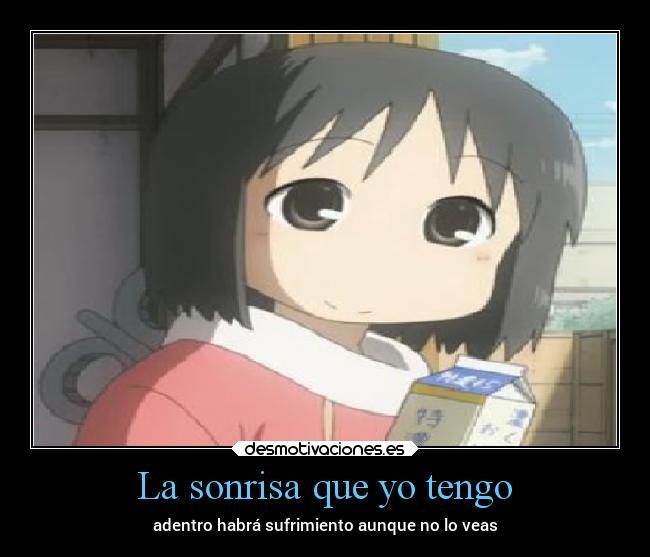 La sonrisa que yo tengo -