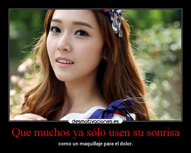 Que muchos ya sólo usen su sonrisa - 