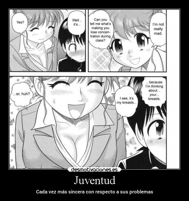 carteles tetas doujinshi virgin whit book desmotivaciones