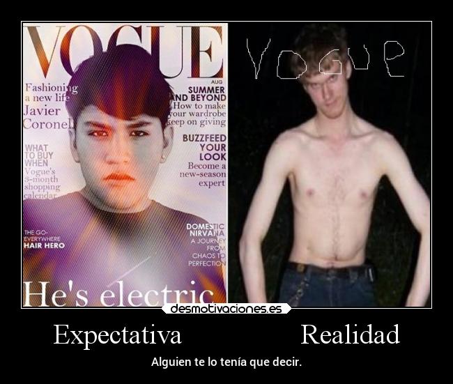 Expectativa Realidad - Alguien te lo tenía que decir.
