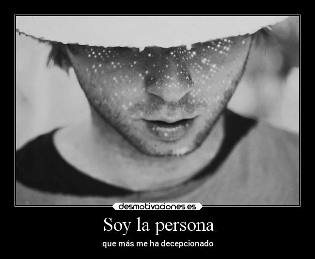 Soy la persona -