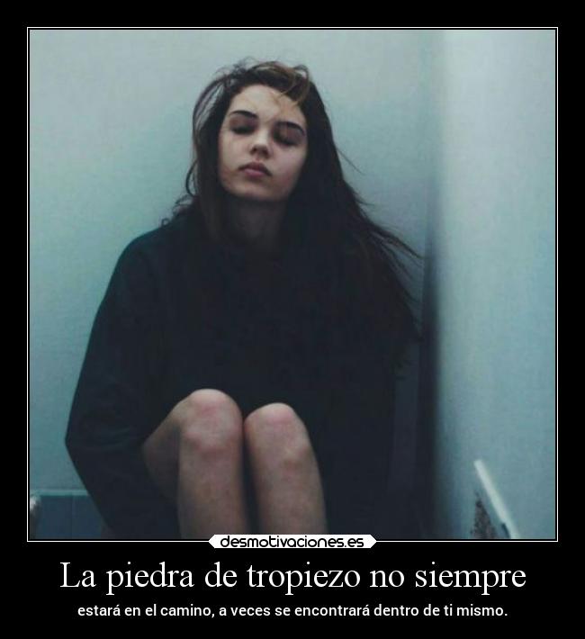 La piedra de tropiezo no siempre -