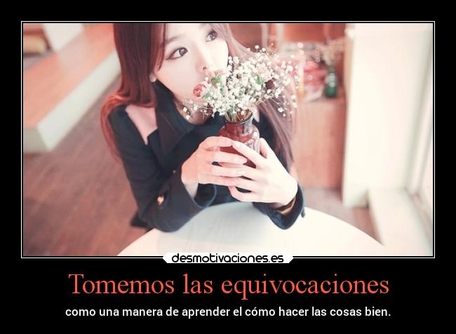 Tomemos las equivocaciones - 