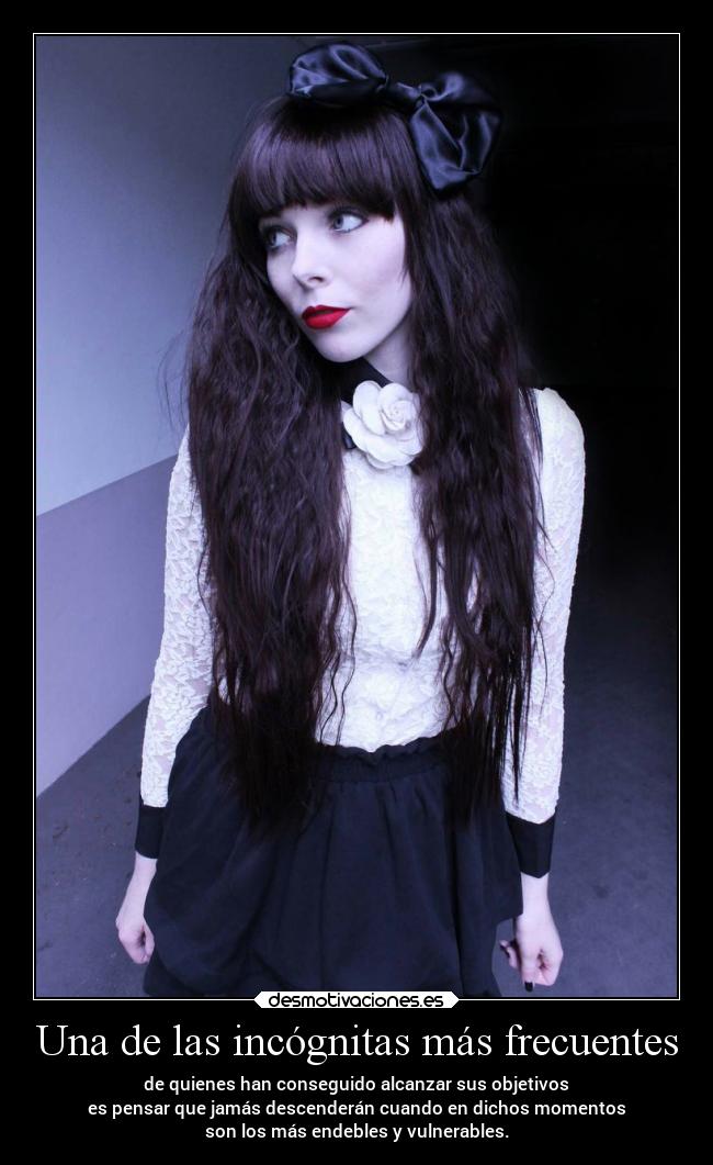 Una de las incógnitas más frecuentes - 