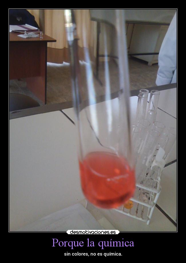 Porque la química -