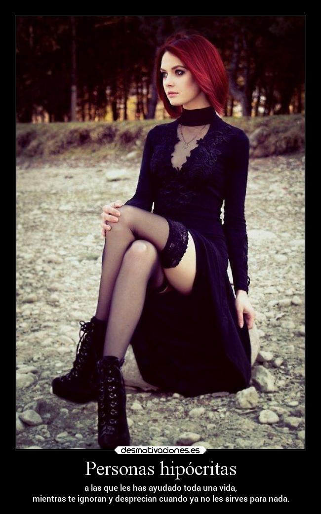 Personas hipócritas - 