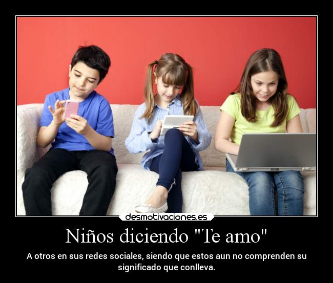 Niños diciendo Te amo - 