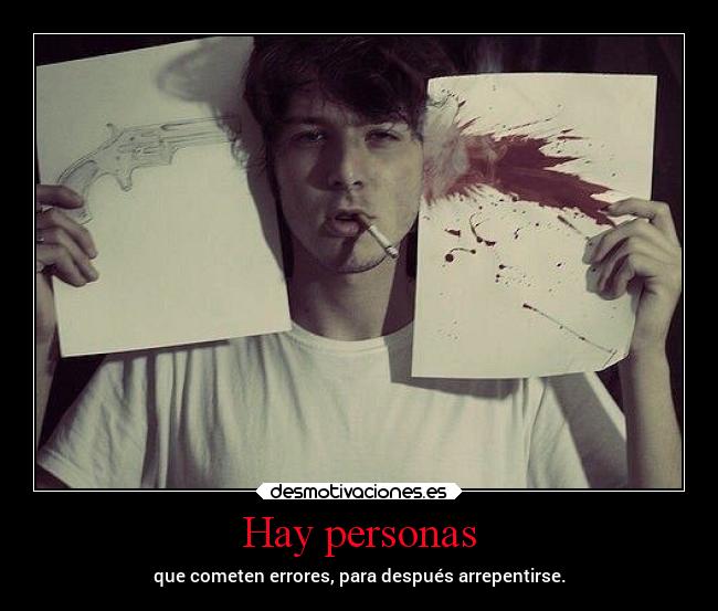 Hay personas -