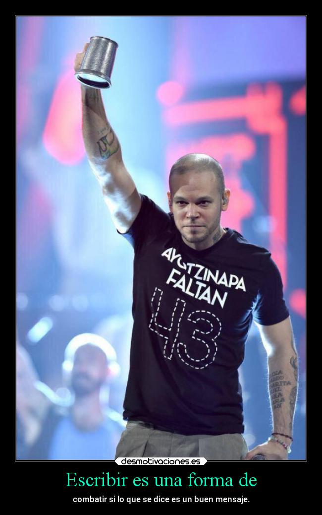 Escribir es una forma de -