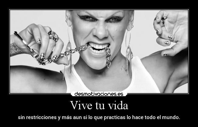 carteles vida vida pink desmotivaciones