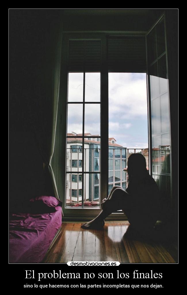 El problema no son los finales -