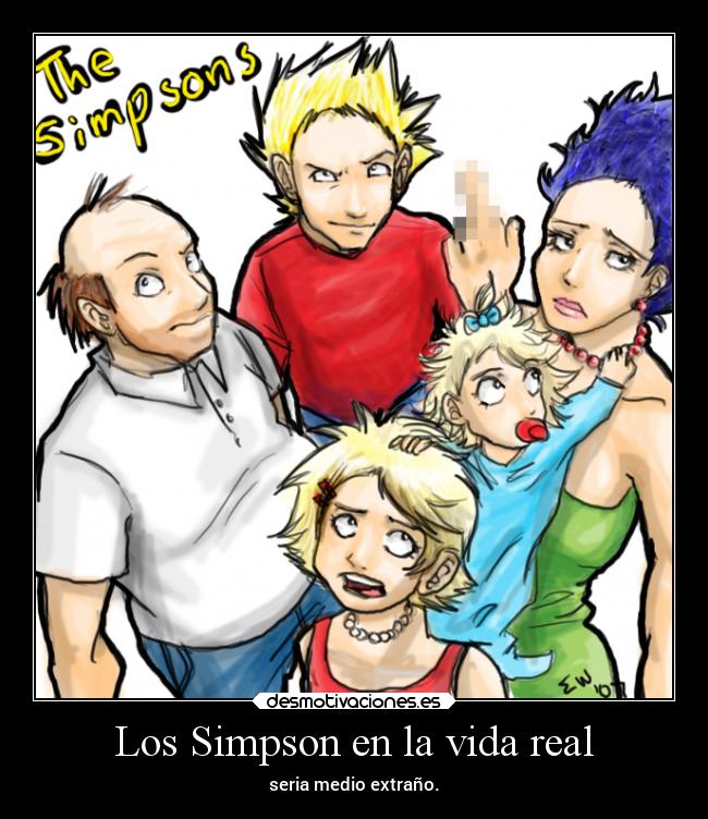 Los Simpson en la vida real -