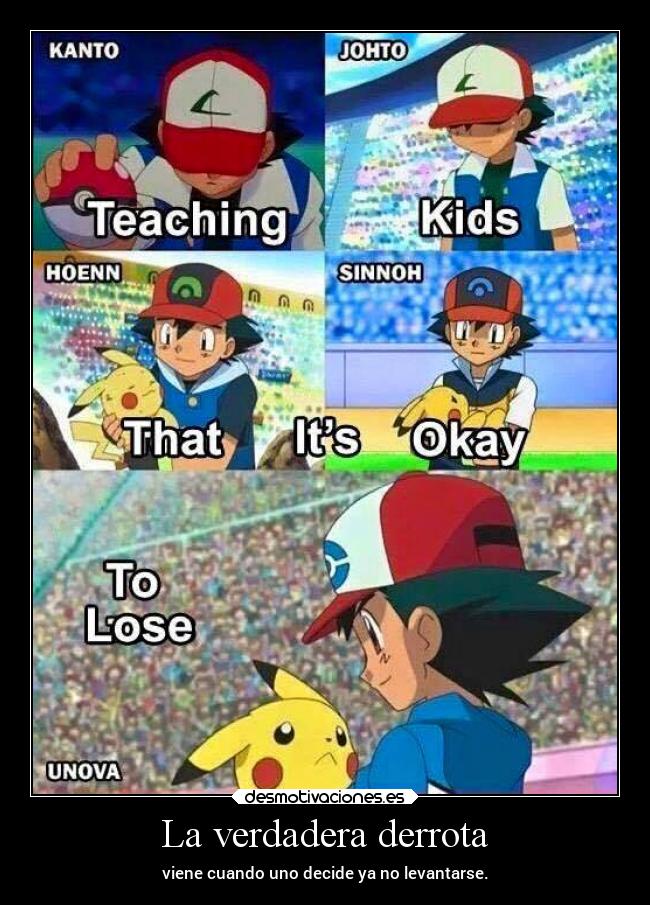 La verdadera derrota -