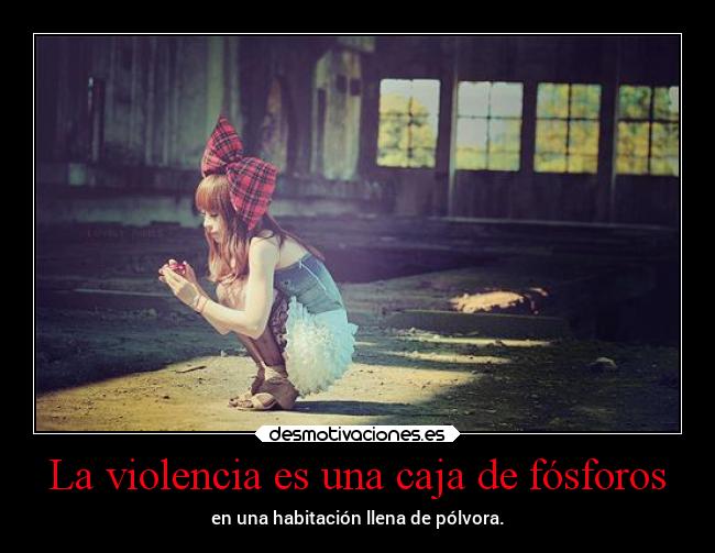 carteles vida violencia projectd desmotivaciones