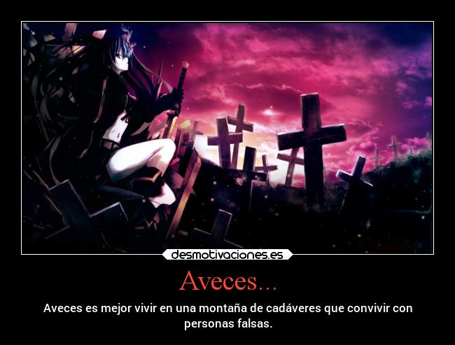Aveces... -