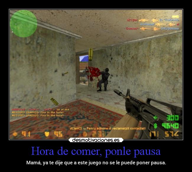 Hora de comer, ponle pausa -