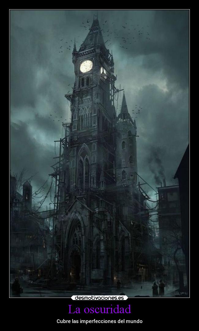 La oscuridad -