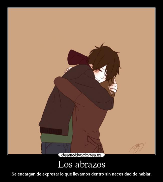 carteles abrazos abrazos desmotivaciones