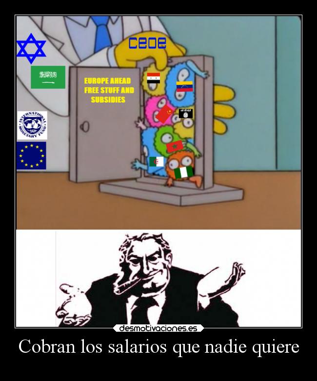 Cobran los salarios que nadie quiere -