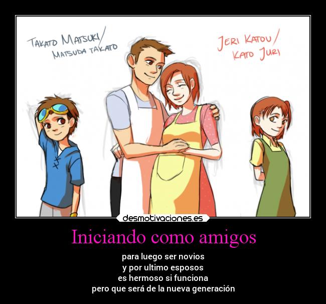 Iniciando como amigos -