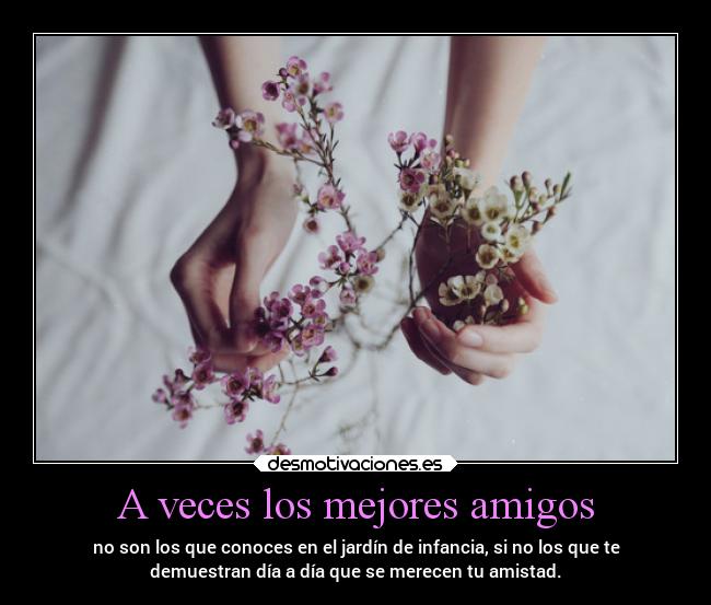 A veces los mejores amigos -
