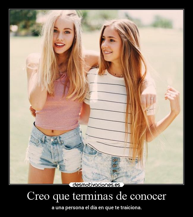 carteles amor amistad personas conocer traicion desmotivaciones