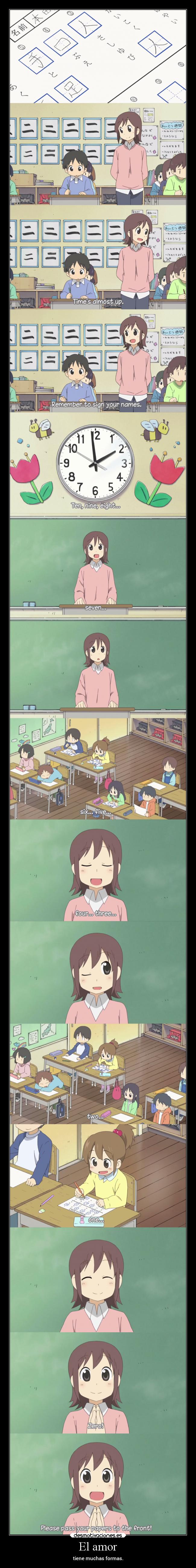 El amor - tiene muchas formas.