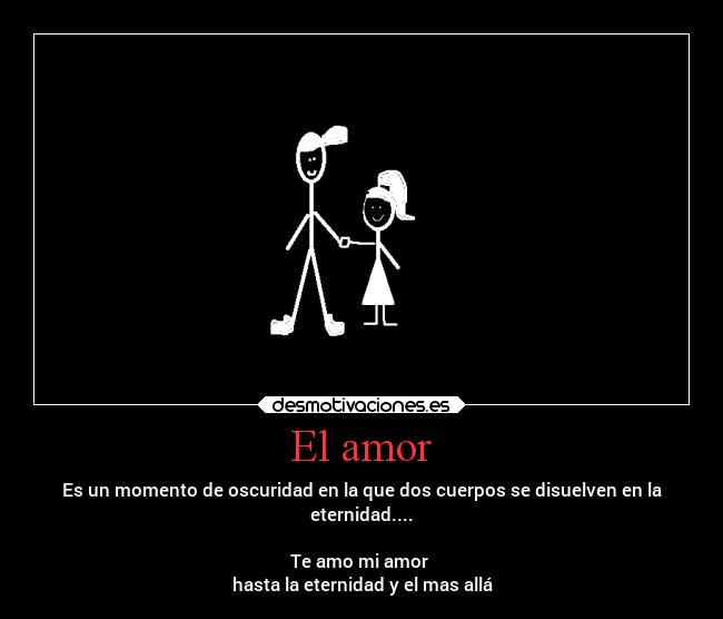 El amor -