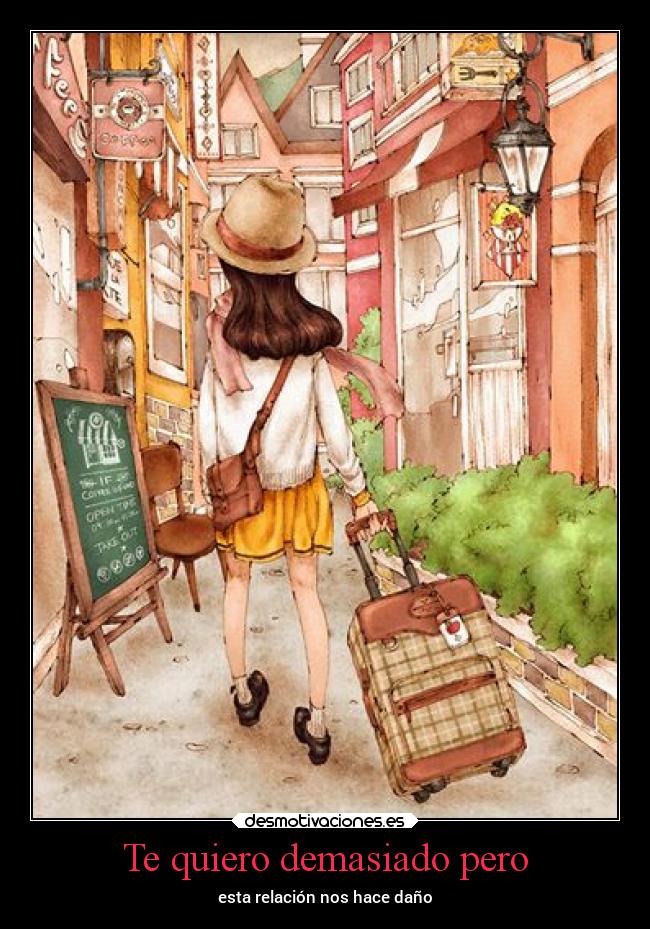 Te quiero demasiado pero - esta relación nos hace daño
