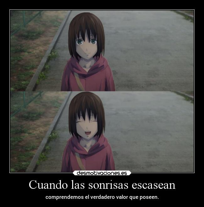 Cuando las sonrisas escasean -