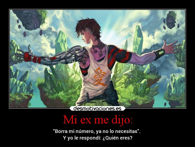 carteles anime desmotivaciones