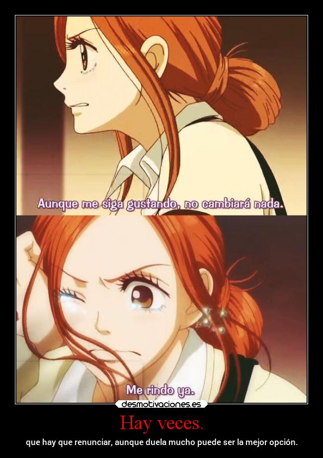 Hay veces. - 